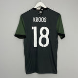 2015/16 GERMANY KROOS #18 *BNWT* AWAY SHIRT (S) ADIDAS