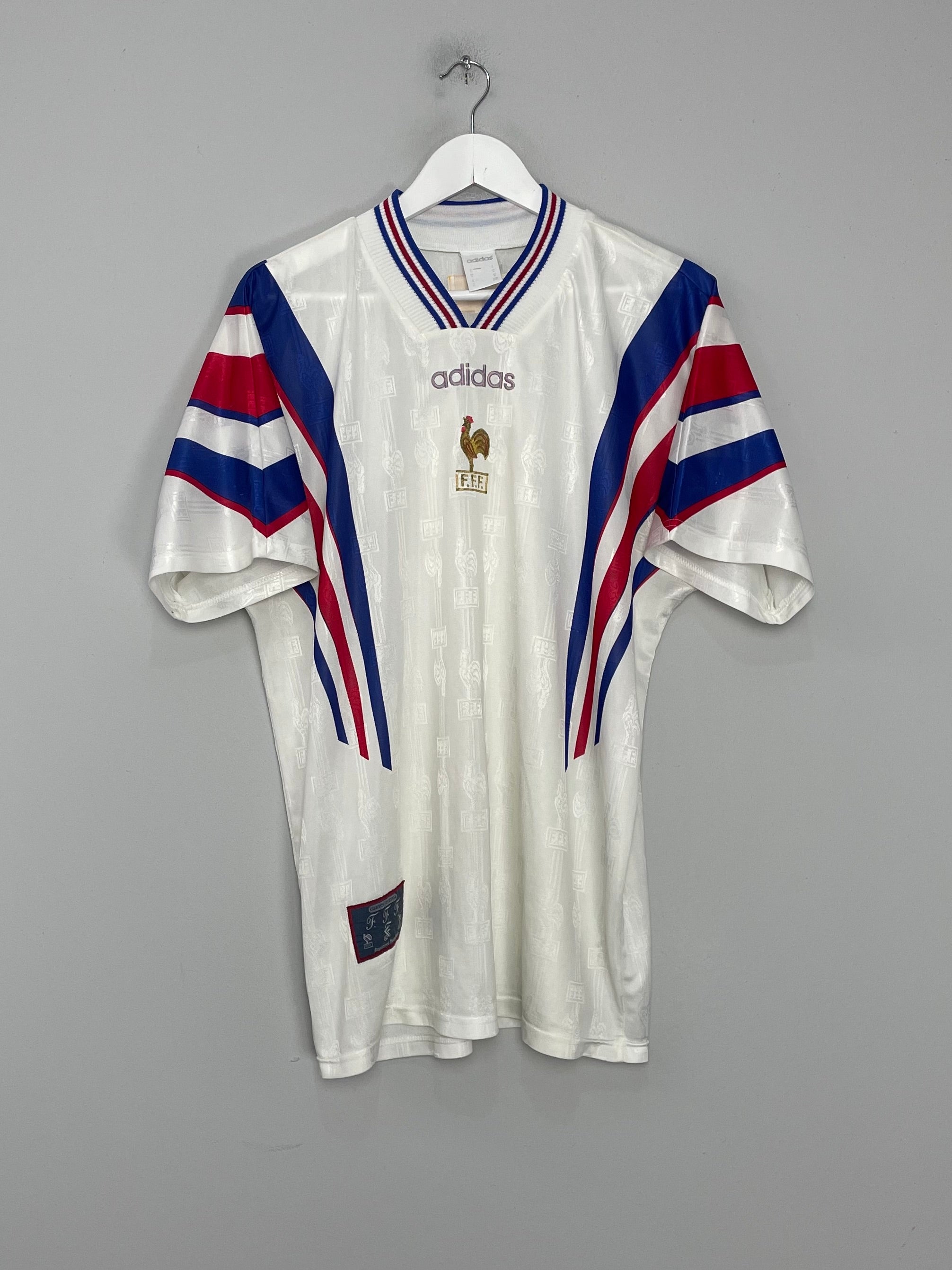 1996/98 FRANCE AWAY SHIRT (XL) ADIDAS