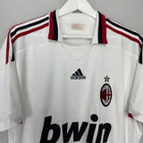 2007/08 AC MILAN PATO #7 AWAY SHIRT (L) ADIDAS