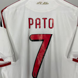 2007/08 AC MILAN PATO #7 AWAY SHIRT (L) ADIDAS