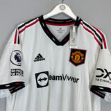 2022/23 MANCHESTER UNITED MARTINEZ #6 *BNWT* AUTHENTIC AWAY SHIRT (XXL) ADIDAS