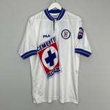 1999/00 CRUZ AZUL HOME AWAY SHIRT (L) FILA