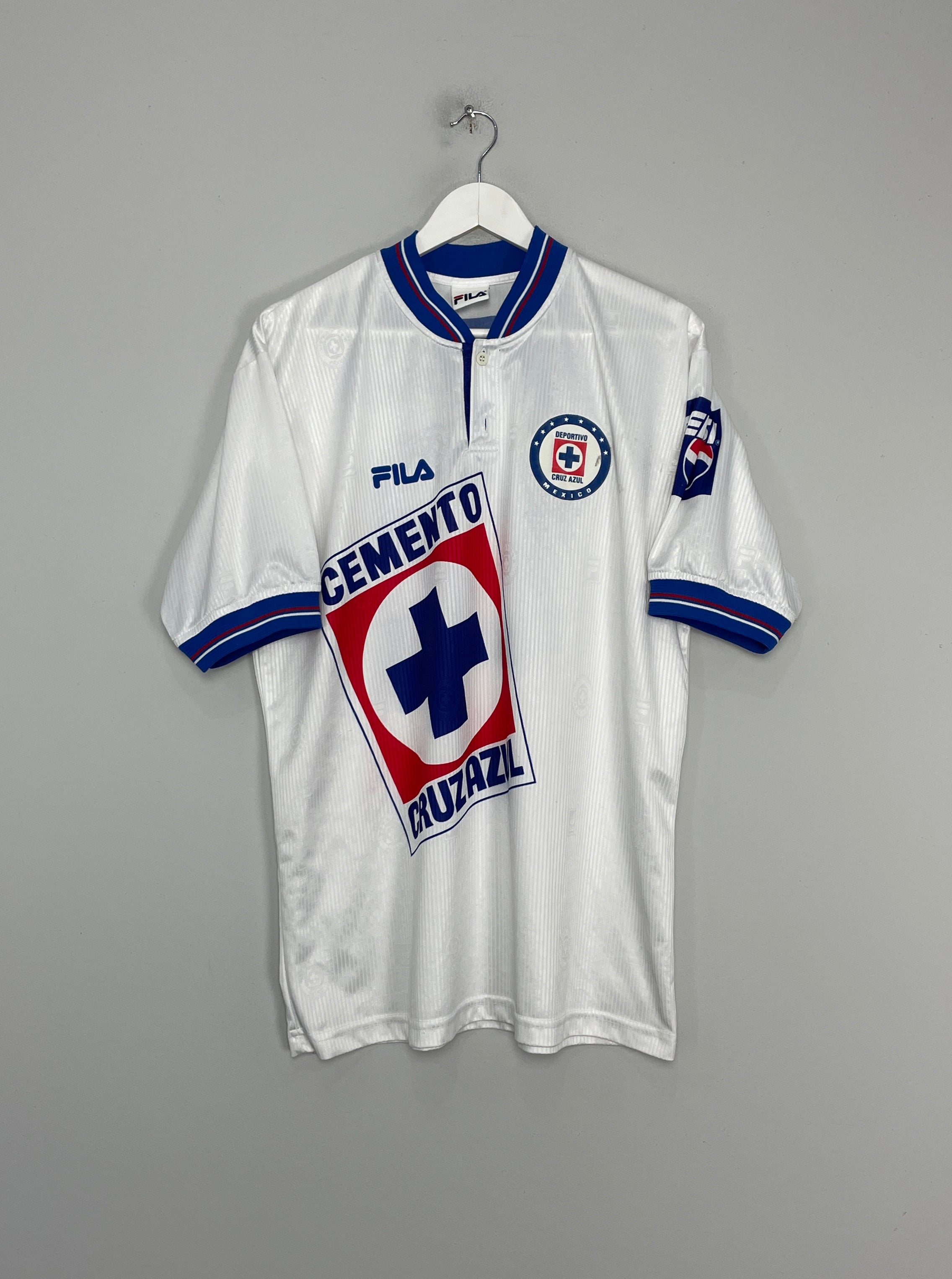 1999/00 CRUZ AZUL HOME AWAY SHIRT (L) FILA