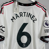 2022/23 MANCHESTER UNITED MARTINEZ #6 *BNWT* AUTHENTIC AWAY SHIRT (XXL) ADIDAS