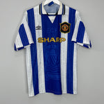 1994/96 MANCHESTER UNITED THIRD SHIRT (L) UMBRO