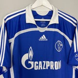 2007/08 SCHALKE PAPADOPOULOS #14 HOME SHIRT (XL) ADIDAS