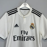 2018/19 REAL MADRID HOME SHIRT (M) ADIDAS