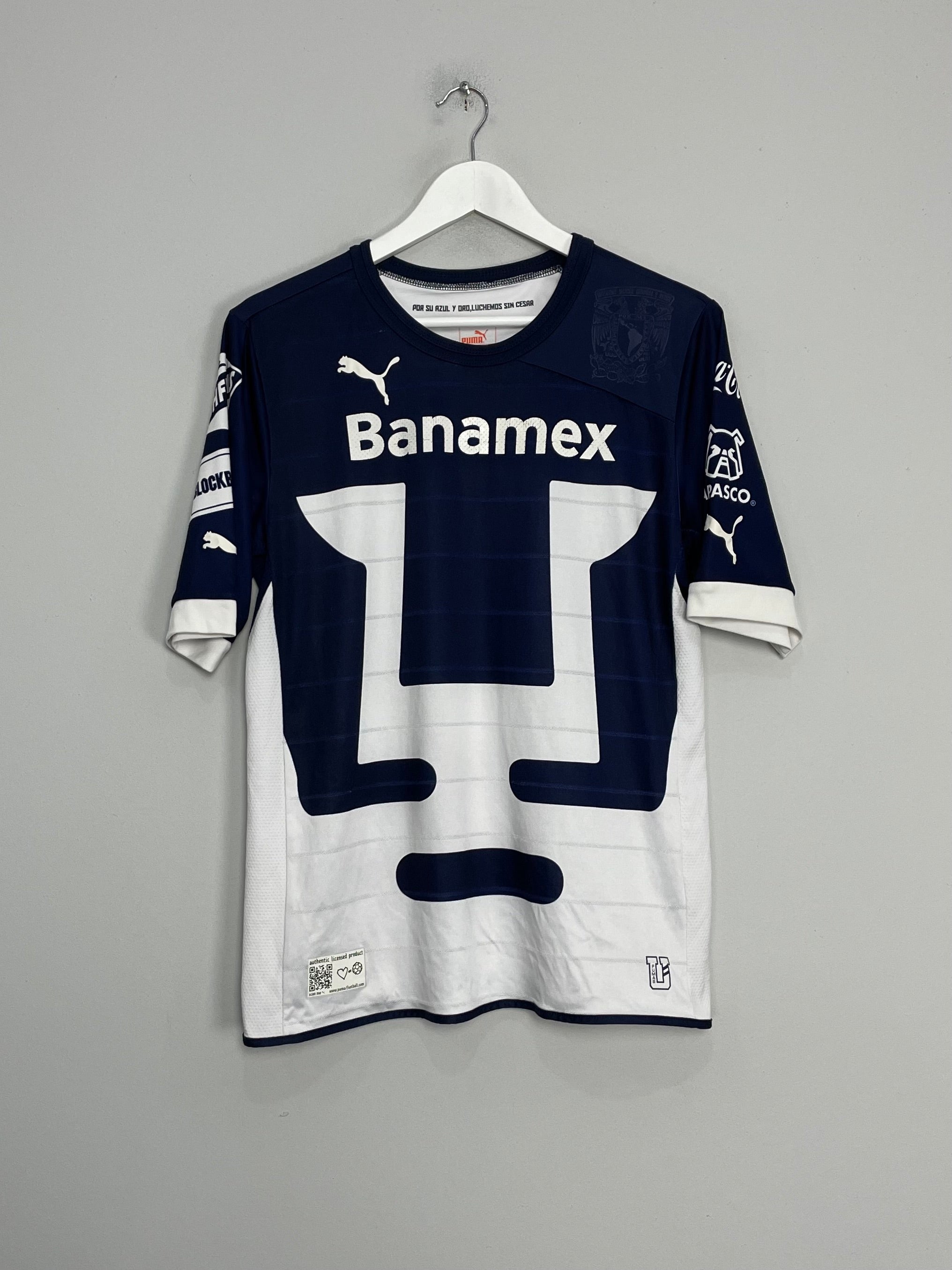 2012/13 UNAM PUMAS M.BRAVO #10 HOME SHIRT (M) PUMA