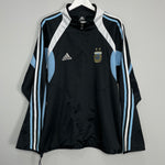 2004/05 ARGENTINA 1/4 ZIP TRACKSUIT TOP (XL) ADIDAS