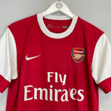 2010/11 ARSENAL BENDTNER #52 HOME SHIRT (M) NIKE