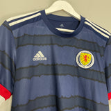 2020/21 SCOTLAND HOME SHIRT (L) ADIDAS