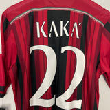 2014/15 AC MILAN KAKA #22 *BNWT* HOME SHIRT (L) ADIDAS