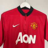 2013/14 MANCHESTER UNITED V.PERSIE #20 HOME SHIRT (L) NIKE