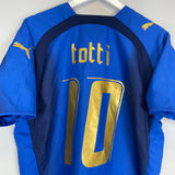 2006 ITALY TOTTI #10 HOME SHIRT (L) PUMA