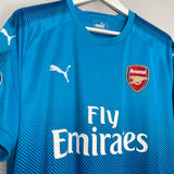 2017/18 ARSENAL MONREAL #18 AWAY SHIRT (XL) PUMA