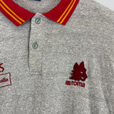 1995/96 ROMA L/S POLO SHIRT (M) ASICS