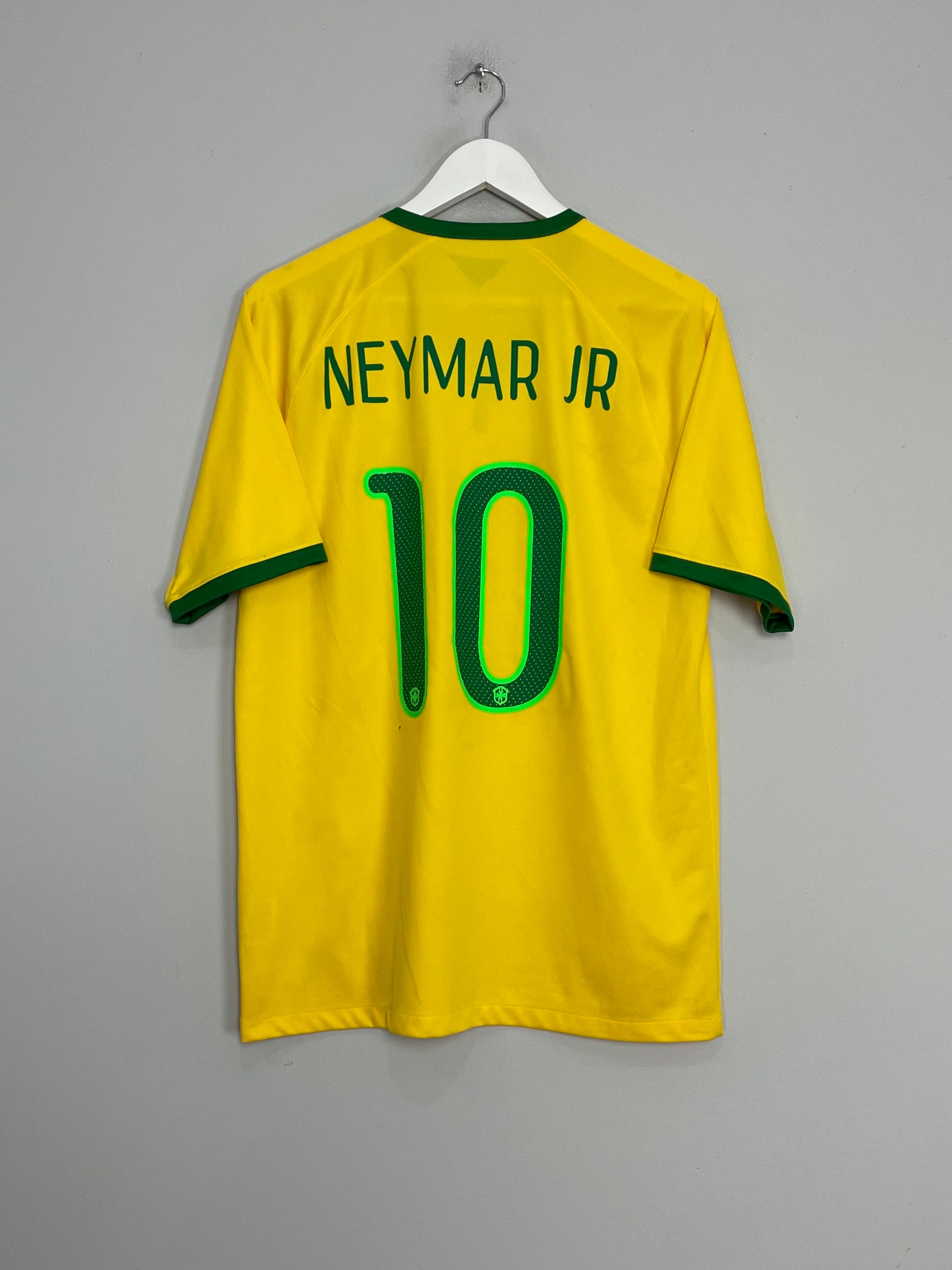 2014/16 BRAZIL NEYMAR JR #10 HOME SHIRT (L) NIKE