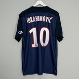 2015/16 PSG IBRAHIMOVIC #10 HOME SHIRT (XL) NIKE