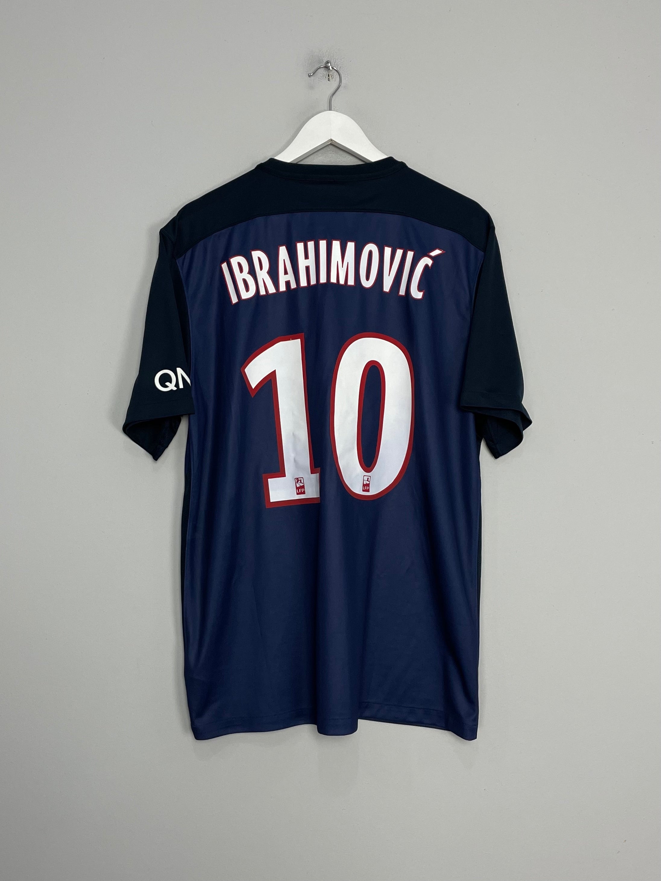 2015/16 PSG IBRAHIMOVIC #10 HOME SHIRT (XL) NIKE