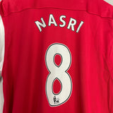 2010/11 ARSENAL NASRI #8 HOME SHIRT (XL) NIKE