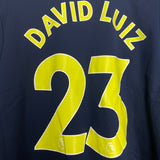 2019/20 ARSENAL DAVID LUIZ #23 *AUTHENTIC* THIRD SHIRT (XL) ADIDAS