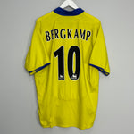 2003/05 ARSENAL BERGKAMP #10 AWAY SHIRT (XL) NIKE