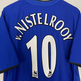 2002/04 MANCHESTER UNITED V.NISTELROOY #10 AWAY SHIRT (XL) NIKE