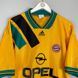 1993/95 BAYERN MUNICH AWAY SHIRT (L) ADIDAS