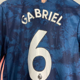 2020/21 ARSENAL GABRIEL #6 THIRD SHIRT (L) ADIDAS