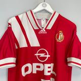 1993/94 STANDARD LIEGE #9 HOME SHIRT (L) ADIDAS