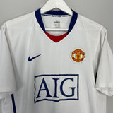 2008/10 MANCHESTER UNITED RONALDO #7 AWAY SHIRT (L) NIKE