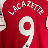 2017/18 ARSENAL LACAZETTE #9 HOME SHIRT (XL) PUMA