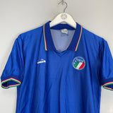 1986/90 ITALY HOME SHIRT (M) DIADORA