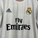 2013/14 REAL MADRID RONALDO #7 HOME SHIRT (M) ADIDAS