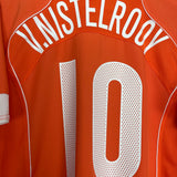 2004/06 NETHERLANDS V.NISTELROOY #10 HOME SHIRT (M) NIKE