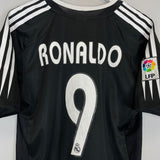 2004/05 REAL MADRID RONALDO #9 AWAY SHIRT (M) ADIDAS