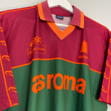 1995/96 ROMA TRAINING SHIRT (M) ASICS