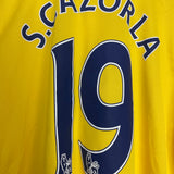 2013/14 ARSENAL S.CAZORLA #19 AWAY SHIRT (XL) NIKE