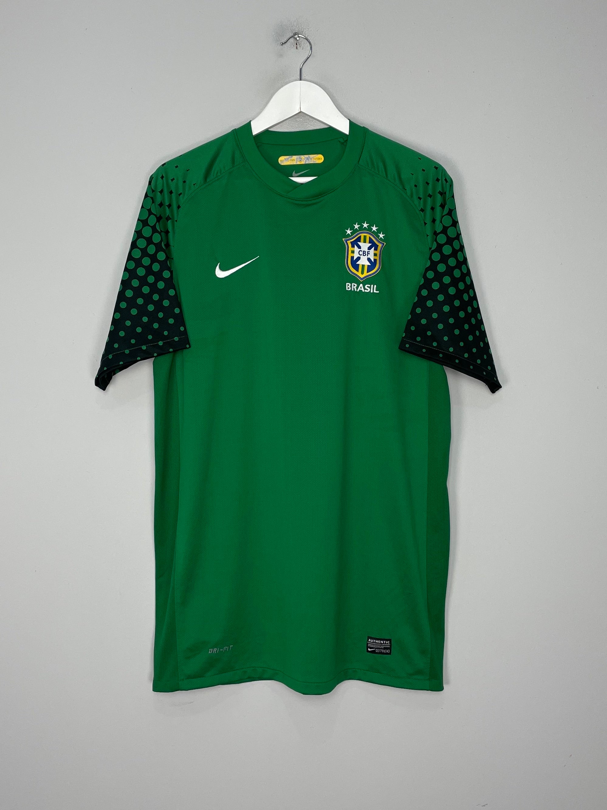 2010/11 BRAZIL GK SHIRT (L) NIKE