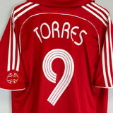 2006/08 LIVERPOOL TORRES #9 HOME SHIRT (XL) ADIDAS