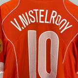 2004/06 NETHERLANDS V.NISTELROOY #10 HOME SHIRT (XL) NIKE