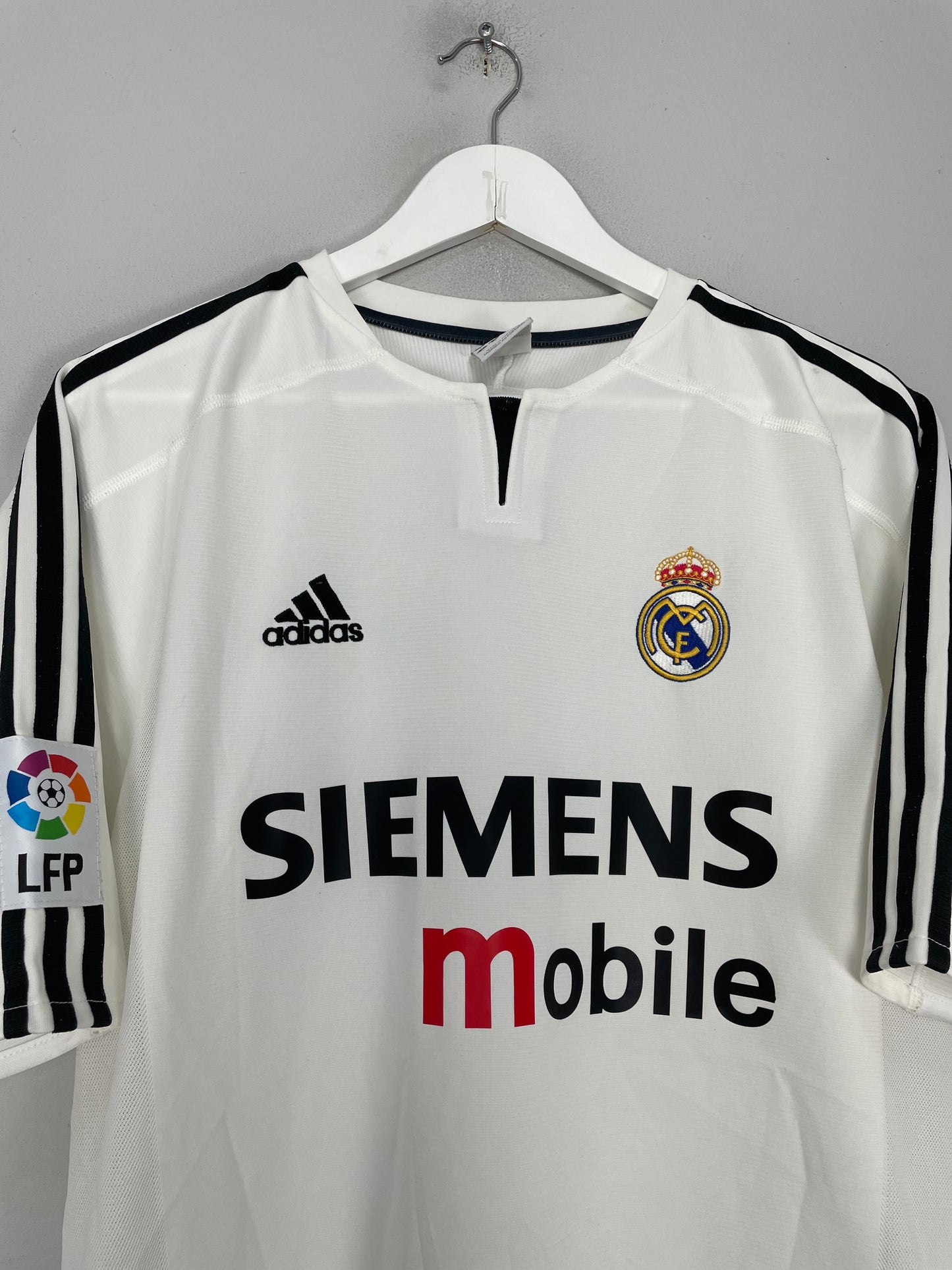 2003/04 REAL MADRID RONALDO #9 HOME SHIRT (L) ADIDAS