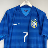 2014/15 BRAZIL HULK #7 AWAY SHIRT (L) NIKE