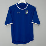 2000/02 BRAZIL AWAY SHIRT (XS) NIKE