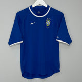 2000/02 BRAZIL AWAY SHIRT (XS) NIKE