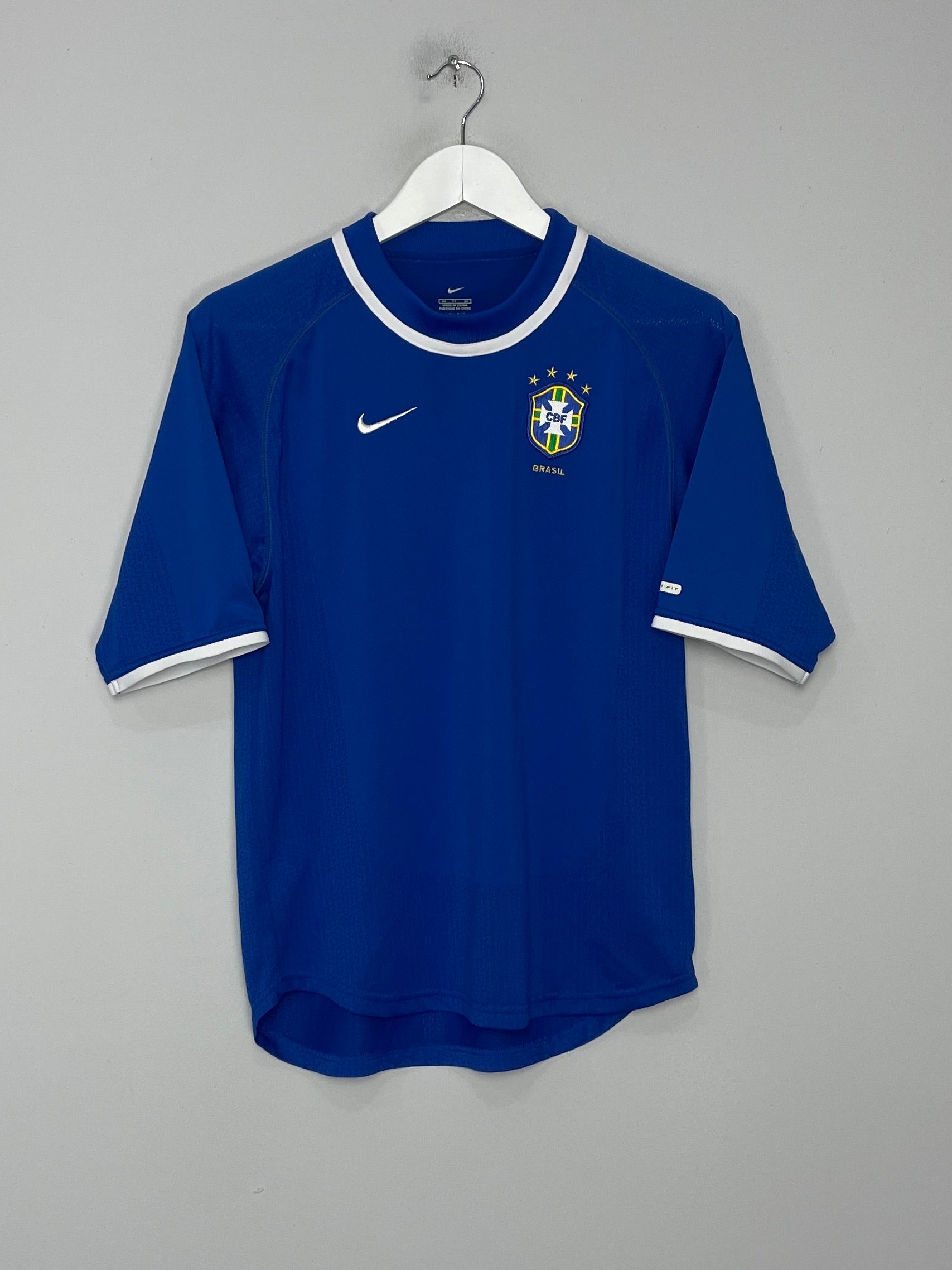 2000/02 BRAZIL AWAY SHIRT (XS) NIKE