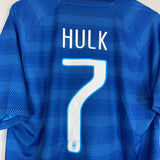 2014/15 BRAZIL HULK #7 AWAY SHIRT (L) NIKE