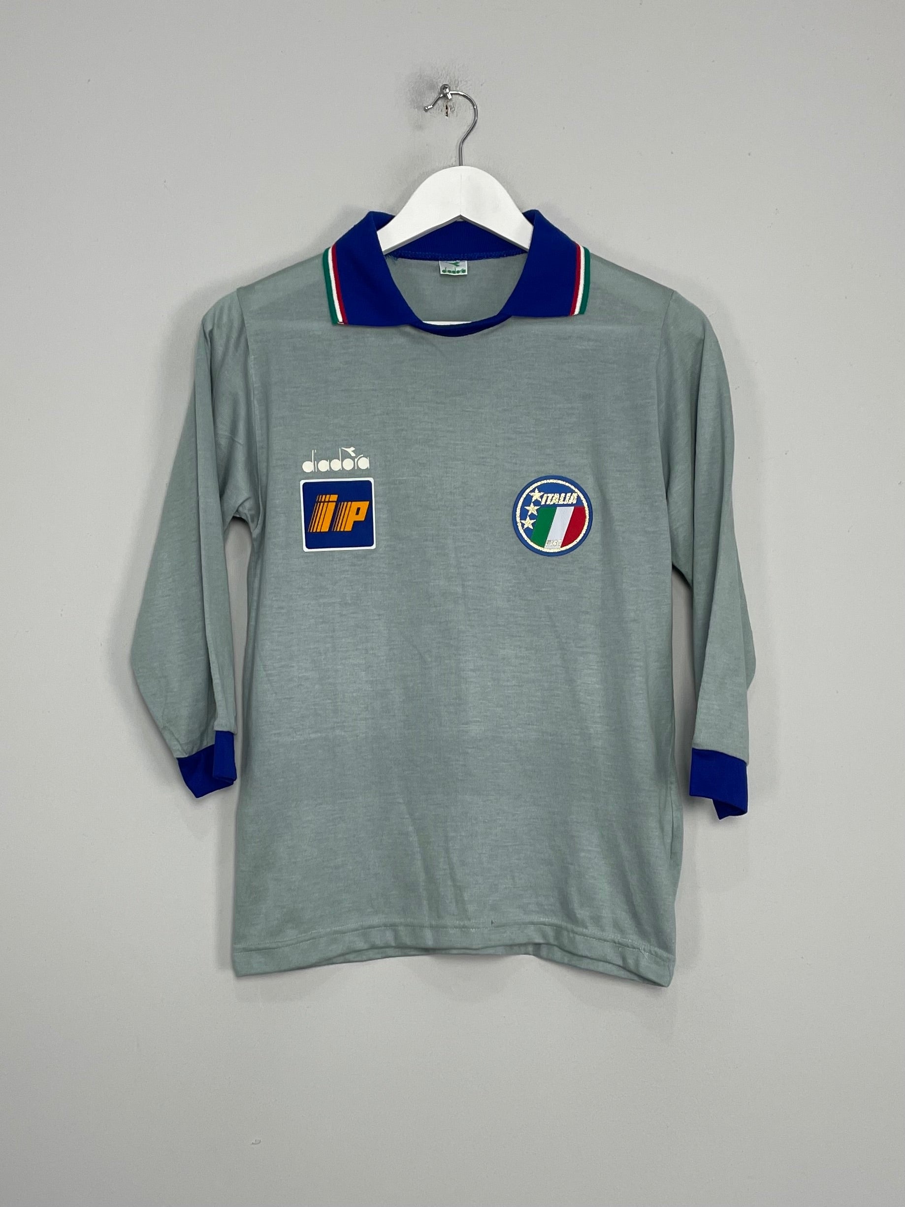 1988/90 ITALY GK SHIRT (L.KIDS) DIADORA