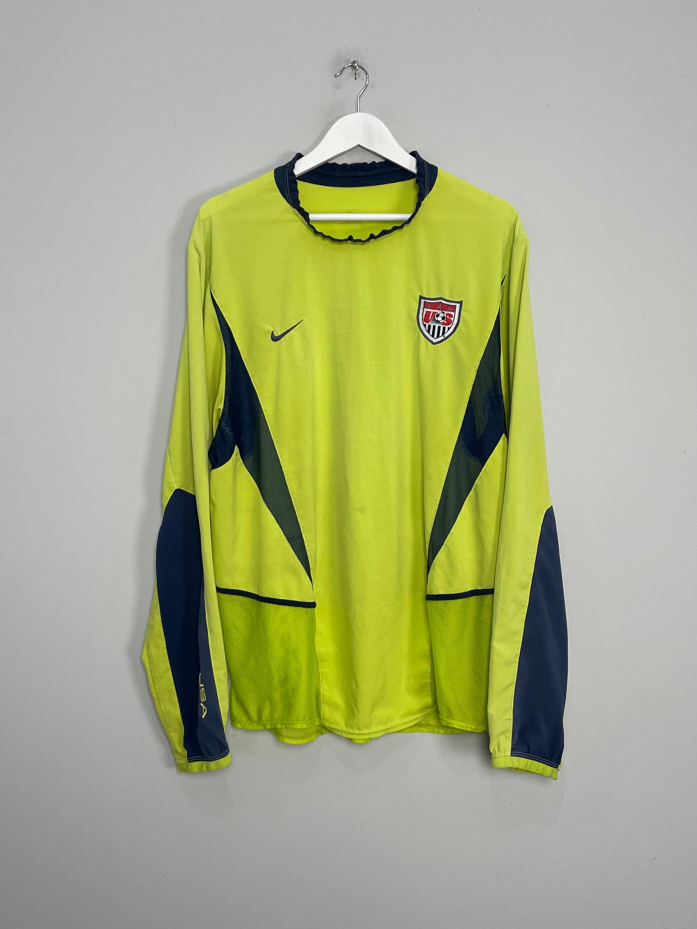 2002/04 USA GK SHIRT (XL) NIKE