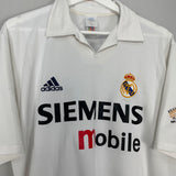 2002/03 REAL MADRID RONALDO #11 HOME SHIRT (M) ADIDAS